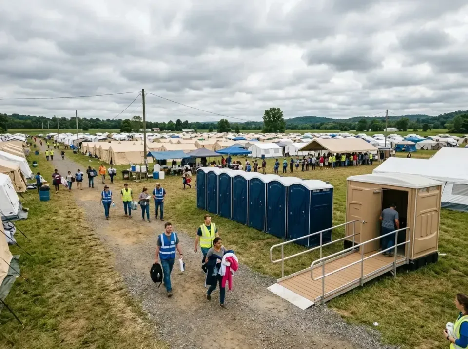 disaster-relief-camp-restrooms-010 — frequently asked questions, Dumpster & Portable Bathrooms Rental in Portageville, MO